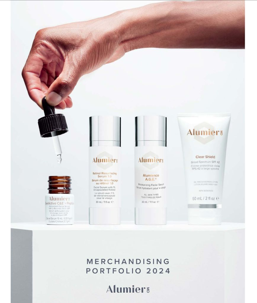 AlumierMD Merchandising Portfolio 2024